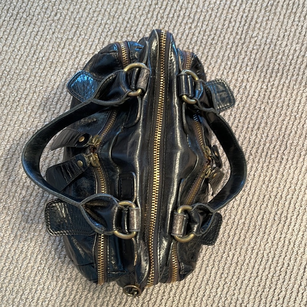 Chloe Black Quilted Leather Tote - Picture 9 of 13